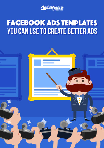 Facebook Ads Templates You Can Use To Create Better Ads