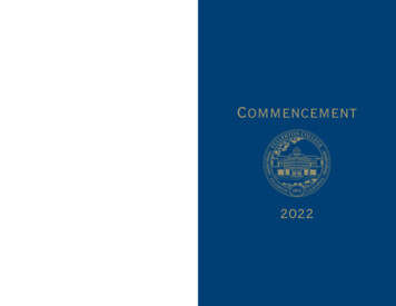 Commencement - News.fullcoll.edu