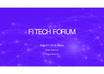 Fitech Forum
