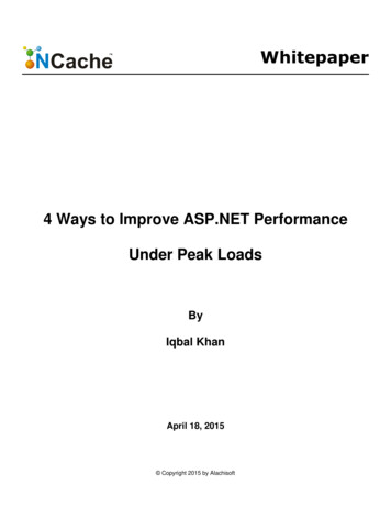 4 Ways To Improve ASP Performance - Alachisoft 