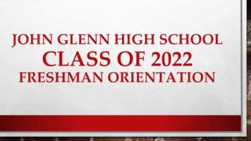 John Glenn High School Class Of 2022 - Jgsc