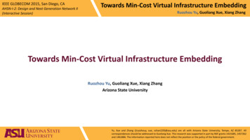 Towards(Min,Cost(Virtual(Infrastructure(Embedding