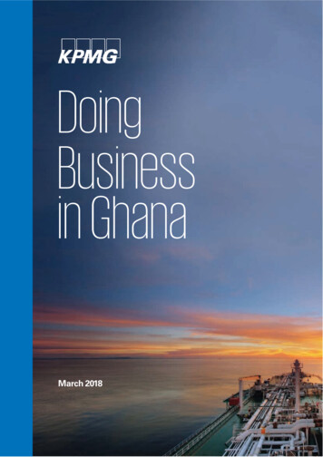 Doing Business In Ghana - Assets.kpmg