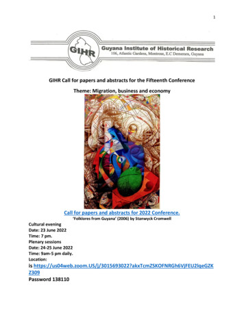 GIHR Call For Papers And Abstracts For The Fifteenth Conference Theme .