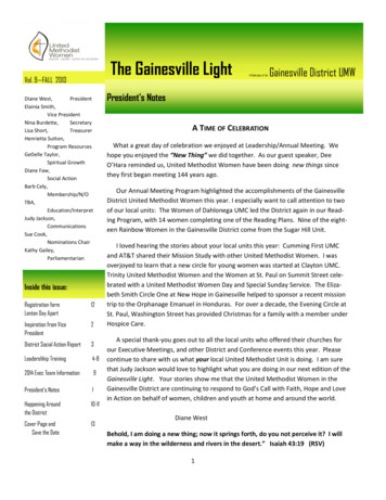 The Gainesville Light Gainesville District UMW - NGUMC