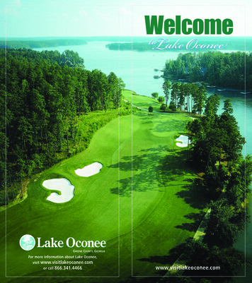 Welcome O Lake Conee - Explore Georgia 