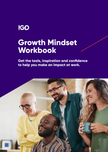 Growth Mindset Workbook - Microsoft