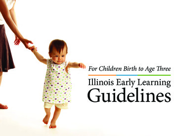 Illinois Early Learning Guidelines