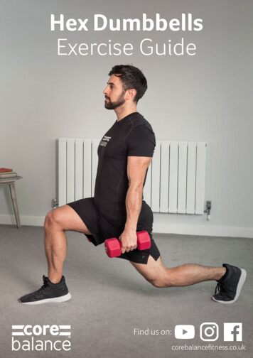 Hex Dumbbells Exercise Guide - Core Balance