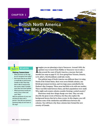 British North America In The Mid-1800s - SWARIT'S EXCLUSIVE HISTORY .