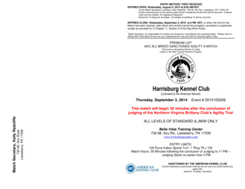 Harrisburg Kennel Club - HKC