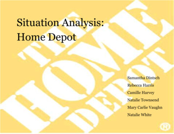 Home Depot Situation Analysis 5471644 - Yola