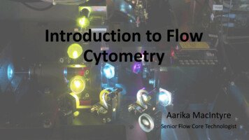 Introduction To Flow Cytometry - University Of Pittsburgh