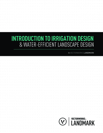 Introduction To Irrigation Design & Water-efficient Landscape Design