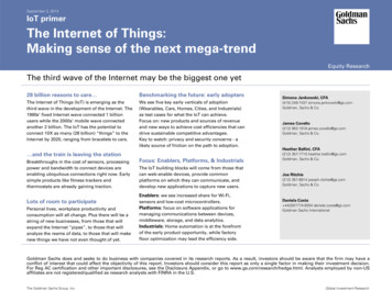 The Internet Of Things: Making Sense Of The Next Mega-trend