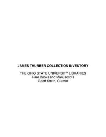 James Thurber Collection Inventory