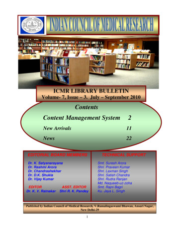 Contents Content Management System 2 - Government Of India