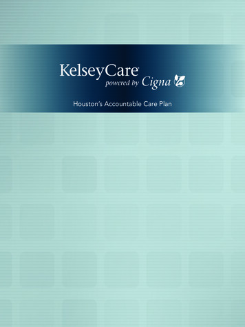 Houston's Accountable Care Plan - KelseyCare