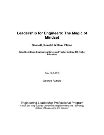 Leadership For Engineers: The Magic Of Mindset