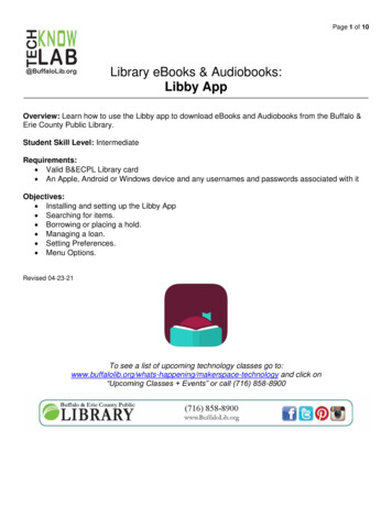 Library EBooks & Audiobooks: Libby App