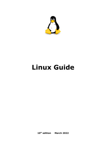 Linux Guide (10th Ed.) - Dr0.ch