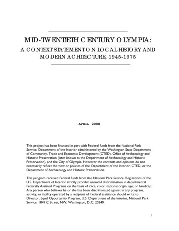 Mid-twentieth Century Olympia
