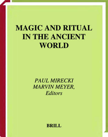 Magic And Ritual In The Ancient World - IslamicBlessings 