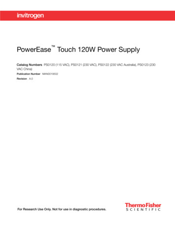 PowerEase Touch 120W Power Supply