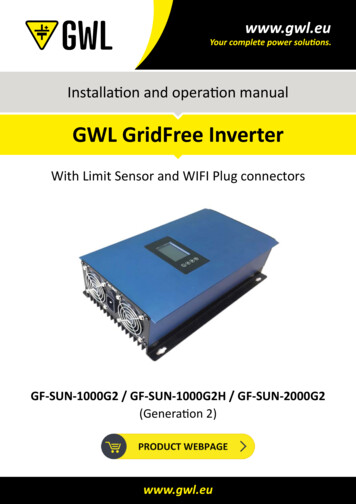 GWL GridFree Inverter