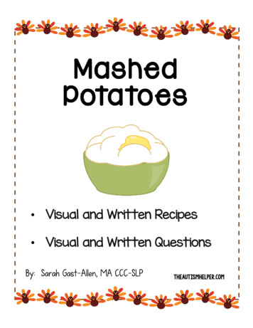 Mashed Potatoes Recipe - The Autism Helper