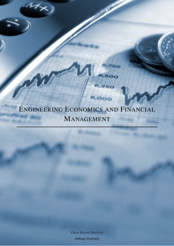 Engineering Economics And Financial Management - Aau