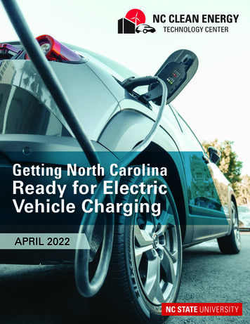 Getting North Carolina Ready For Electric Vehicle Charging - NCDOT