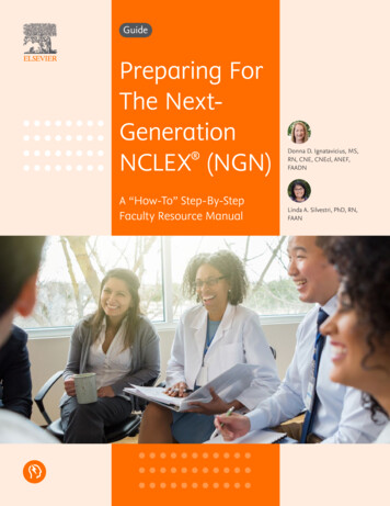 Guide Preparing For The Next- Generation NCLEX (NGN ) - Elsevier