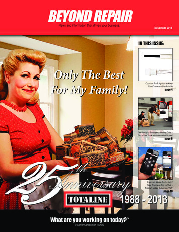 Only The Best For My Family! - Totaline 