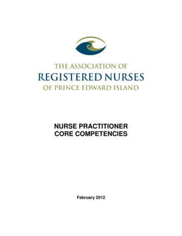 Nurse Practitioner Core Competencies - Casn