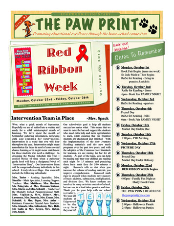 EDGEWOOD ELEMENTARY Issue #2 THE PAW PRINT - Pennsbury School District