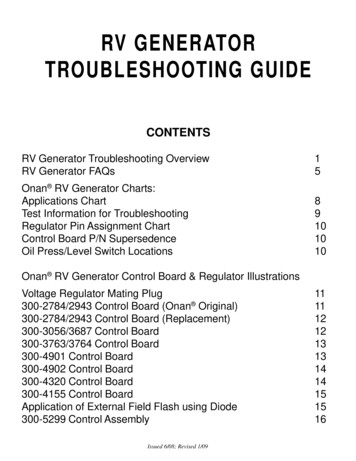 Rv Generator Troubleshooting Guide - Asap