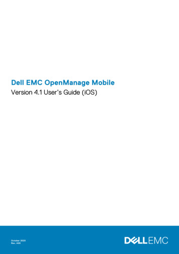 Dell EMC OpenManage Mobile