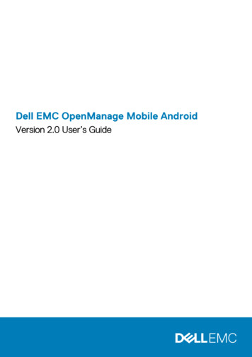 Dell EMC OpenManage Mobile Android