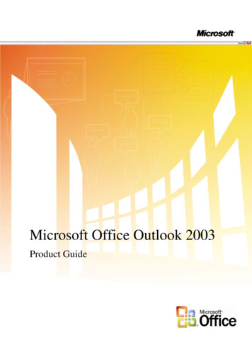 Microsoft Office Outlook 2003 - EBIZ Systems
