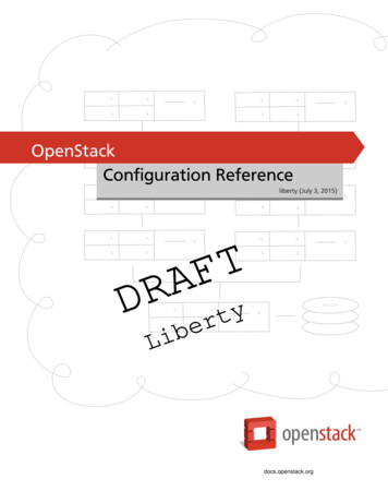OpenStack Configuration Reference - Xen Project