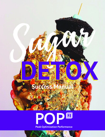 POP Sugar Detox - Neurotype Training