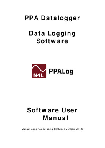 PPA Datalogger Data Logging Software - Newtons4th