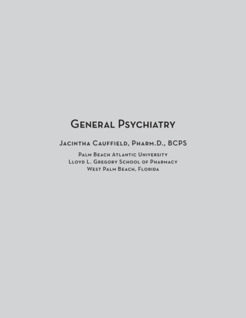 General Psychiatry - ACCP