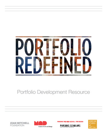 Portfolio Development Resource - Museum Of Arts And Design