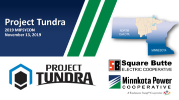 Project Tundra - Ccaps.umn.edu