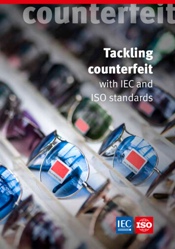 Tackling Counterfeit With ISO And IEC Standards