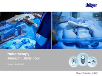 Phototherapy Research Study Tool - Dräger
