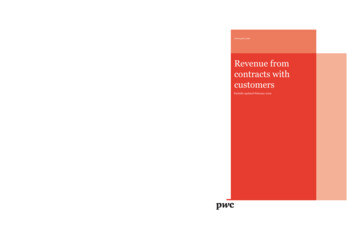 Revenue From Contracts With Customers - 2022 - PwC