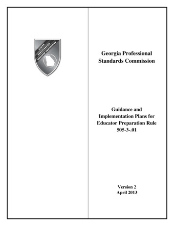 Georgia Professional Standards Commission - GaPSC